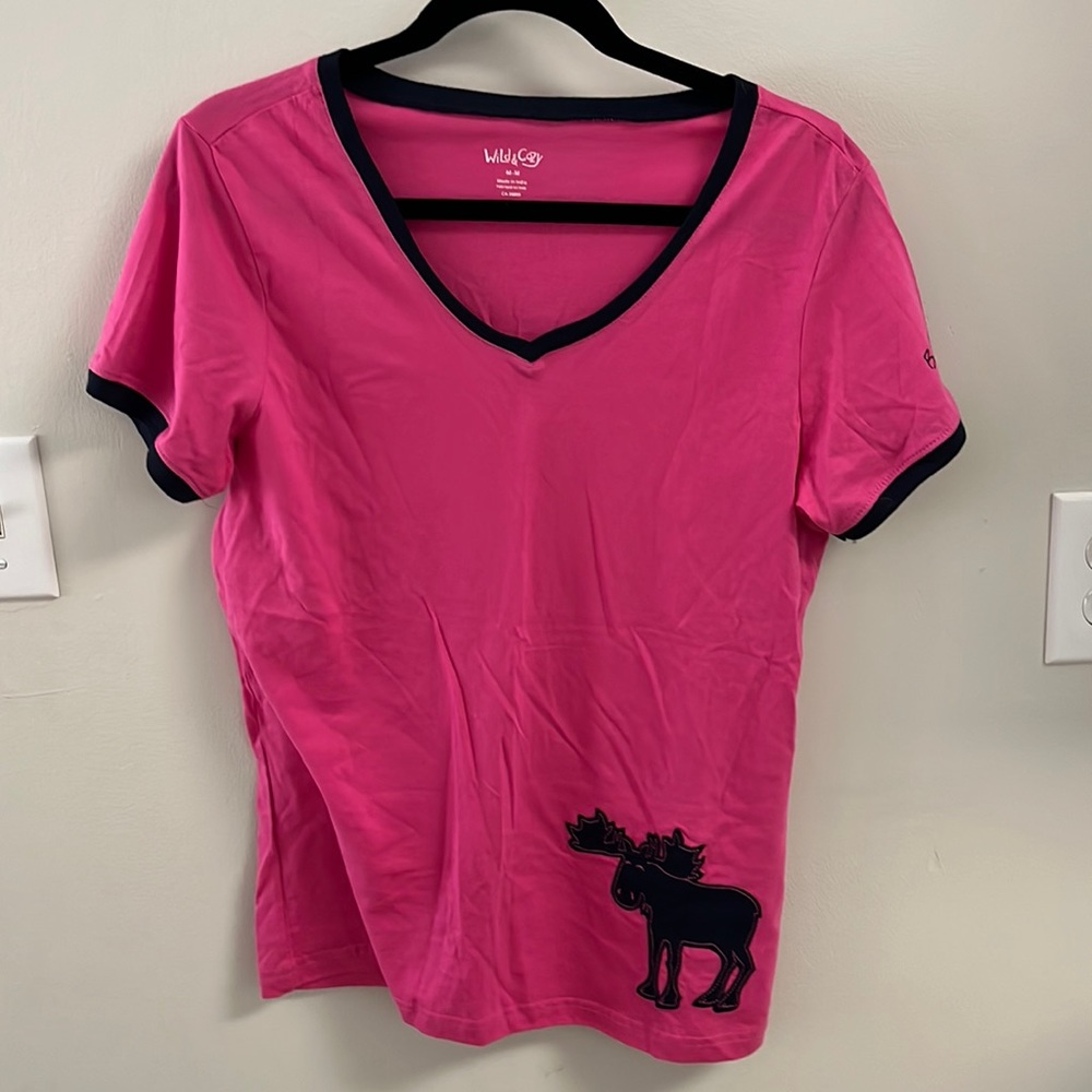 Pink “Bar Harbor” Tee